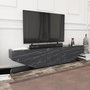Hanah Home Soporte de TV Negro